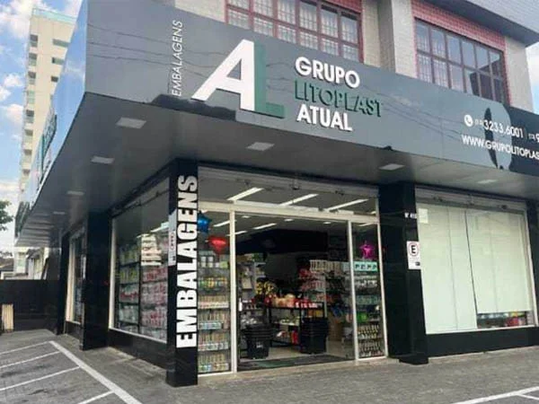 Fachada da unidade Litoplast Atual em Santos/SP